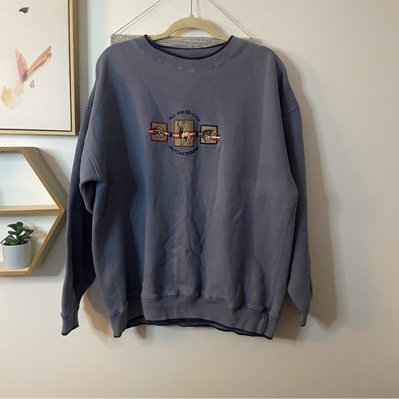 All American Outdoorsman Crewneck Sweatshirt XL - Picture 1 of 4